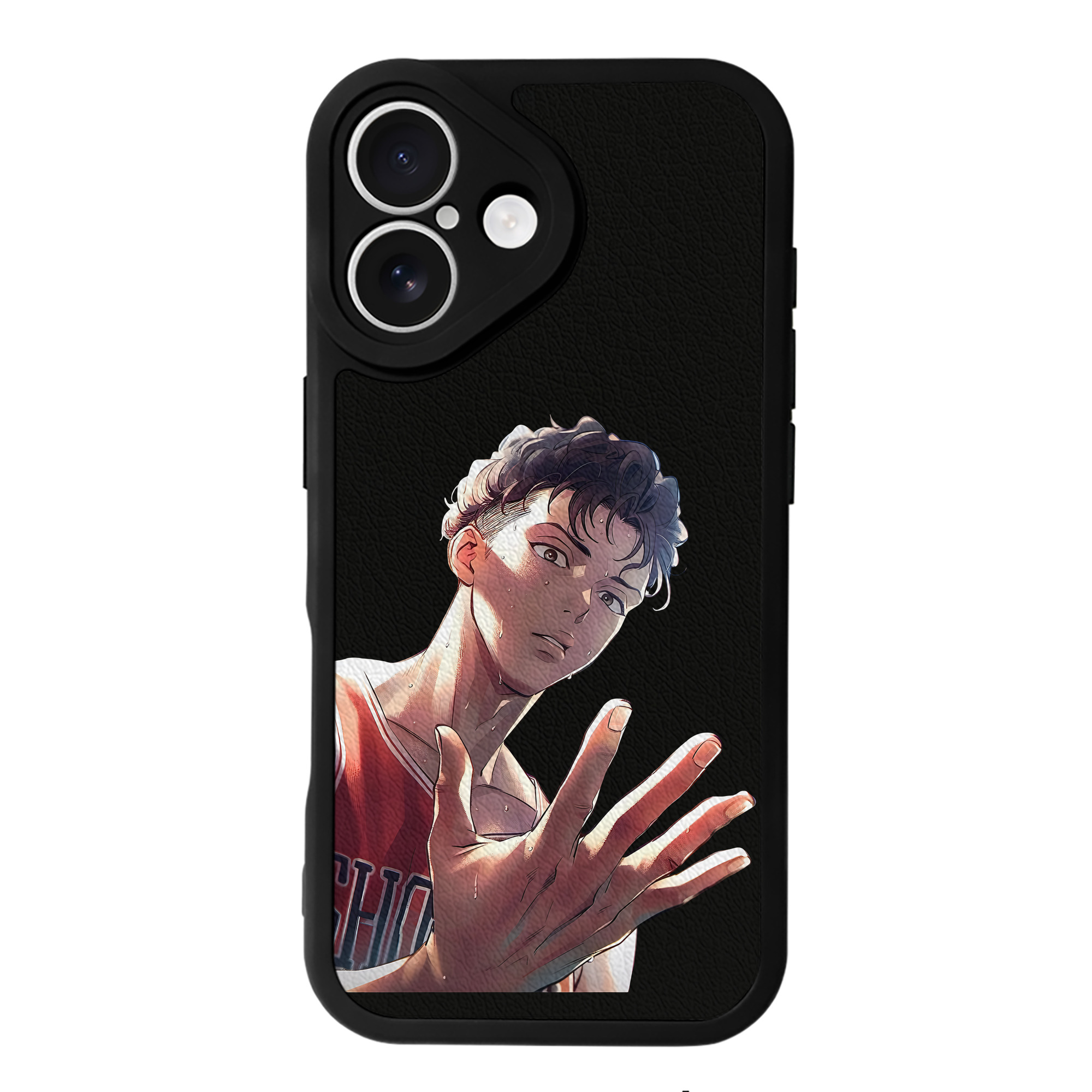 （画像用） SLAM DUNK／スラムダンク 【iPhone 16シリーズ対応】シリコンスマホケース（レザー調） 材質：シリコン
